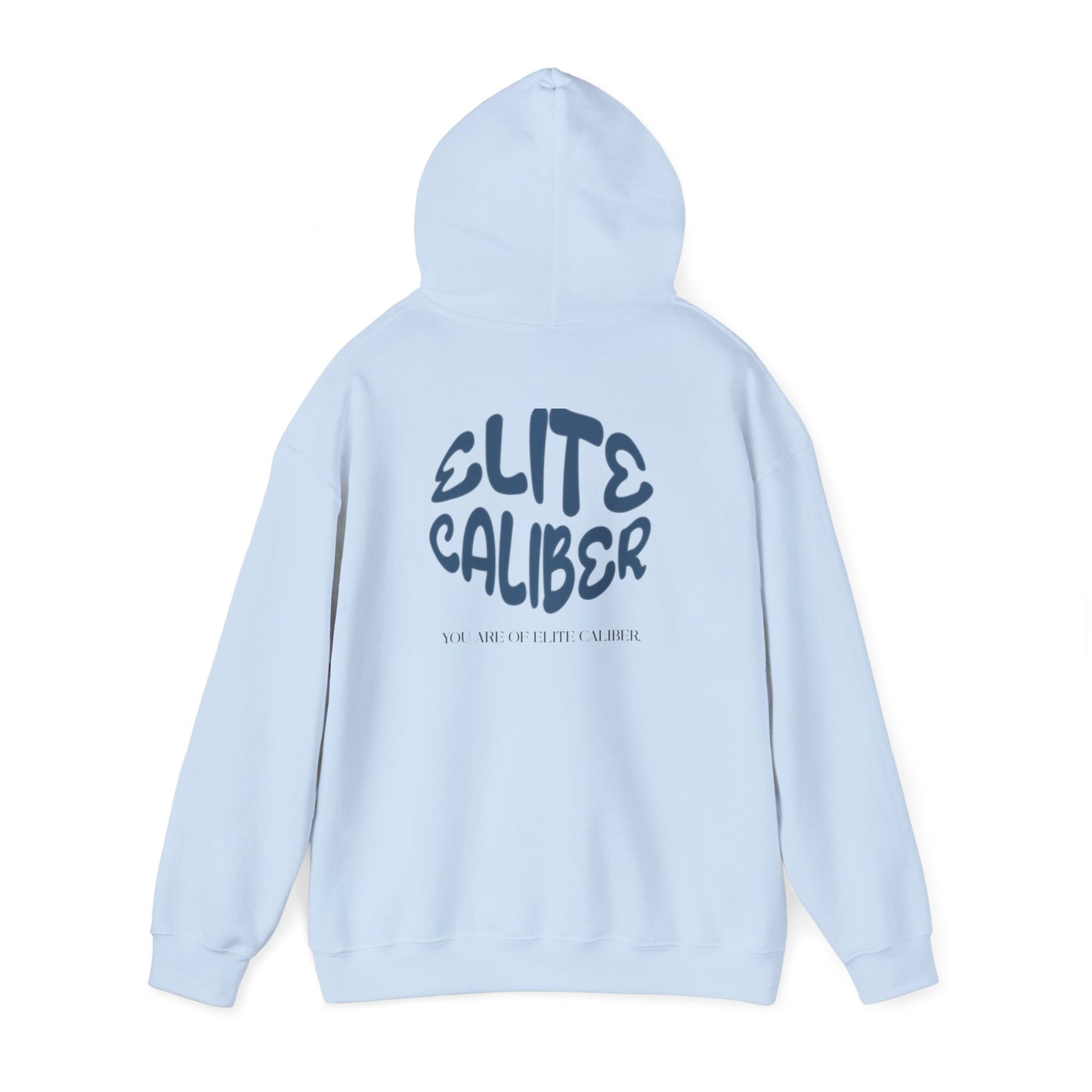 Elite Caliber Hoodie – 'Just Business' Minimal Front, Bold Back Streetwear