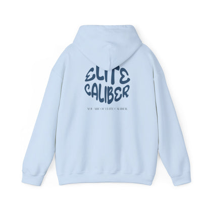 Elite Caliber Hoodie – 'Just Business' Minimal Front, Bold Back Streetwear
